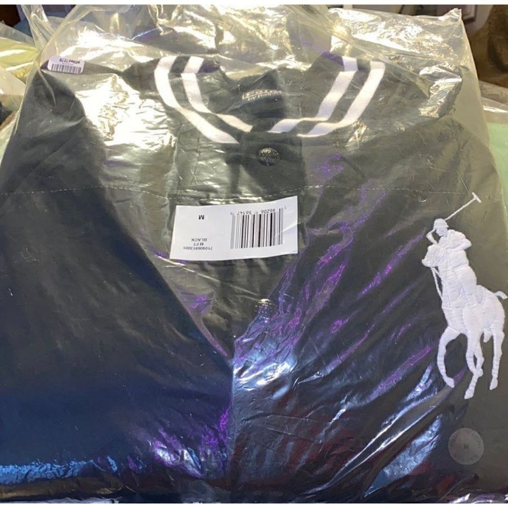 GOAT Exclusive Polo Ralph Lauren Fleece Baseball Jacket In Black